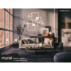 M6565 Mural Wall Lamp Dimmable 48W LED White