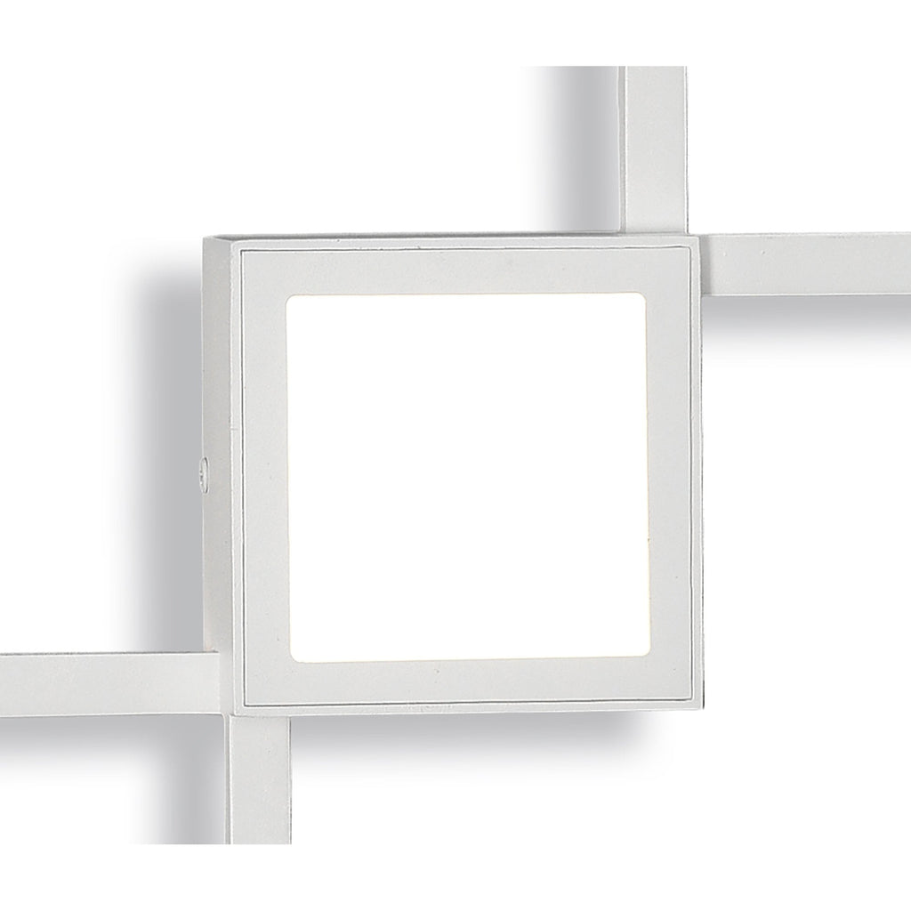 M6565 Mural Wall Lamp Dimmable 48W LED White