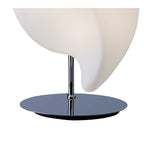 M3582 Natura Table Lamp 2 Light E27 Small Indoor Polished Chrome/Opal White