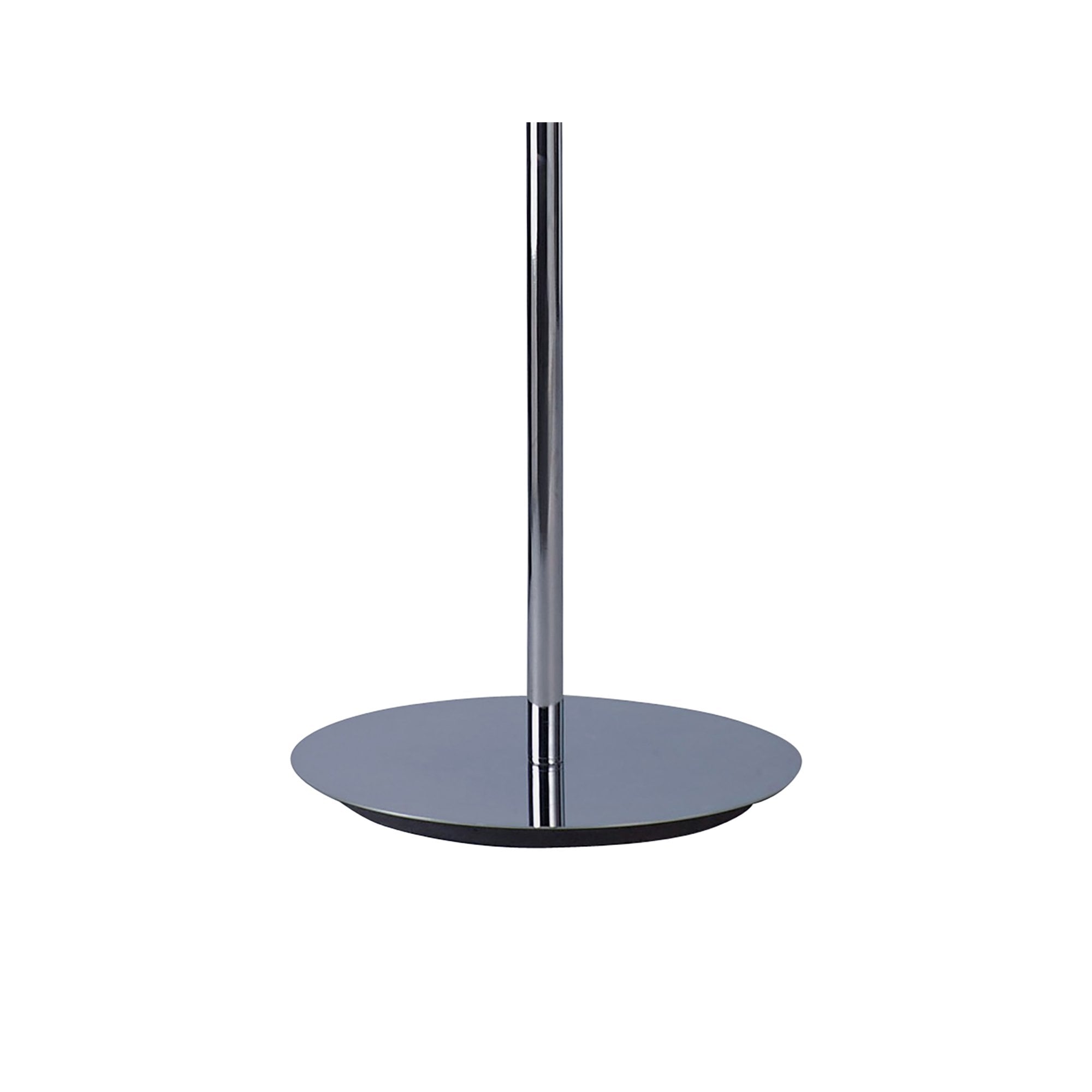 M3583 Natura Floor Lamp 2 Light E27 Indoor Polished Chrome/Opal White COLLECTION ONLY Item Weight: 15kg