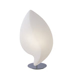 M3587 Natura Table Lamp 2 Light E27 Large Indoor Polished Chrome/Opal White