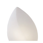 M3587 Natura Table Lamp 2 Light E27 Large Indoor Polished Chrome/Opal White