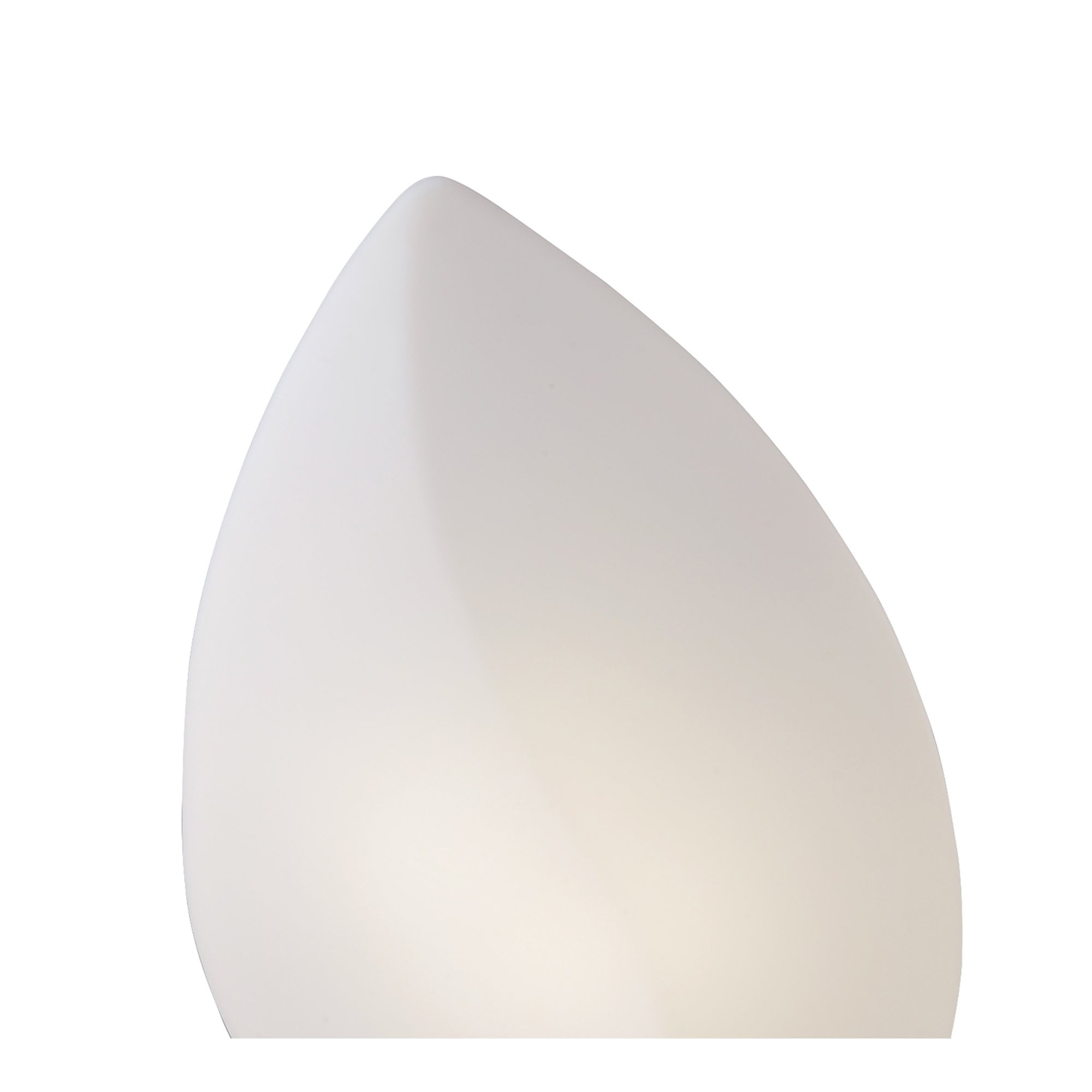 M3587 Natura Table Lamp 2 Light E27 Large Indoor Polished Chrome/Opal White