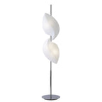 M3588 Natura Floor Lamp 4 Light E27 Indoor Polished Chrome/Opal White