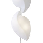 M3588 Natura Floor Lamp 4 Light E27 Indoor Polished Chrome/Opal White