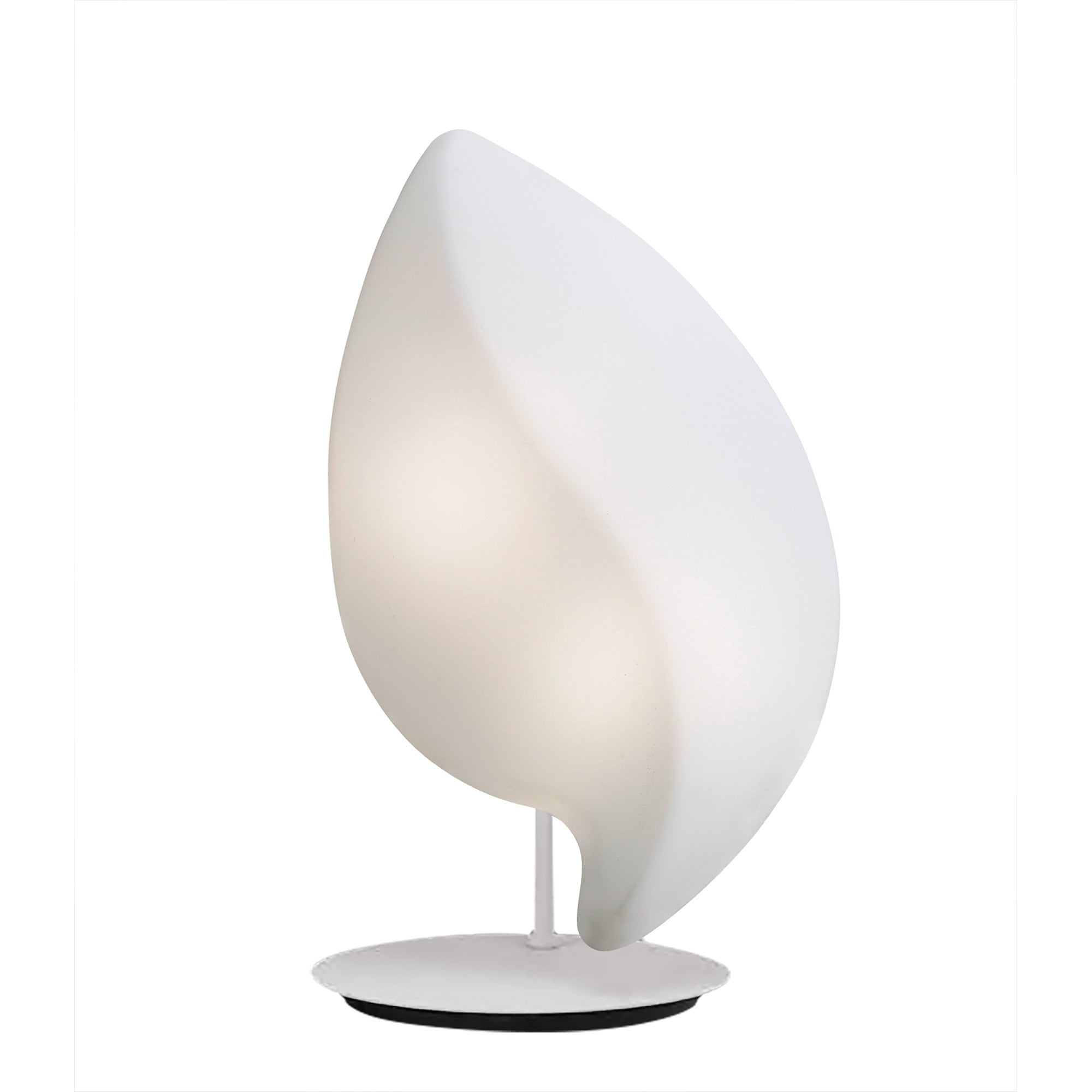 M3782 Natura Table Lamp 2 Light E27 Small Outdoor Matt White/Opal White