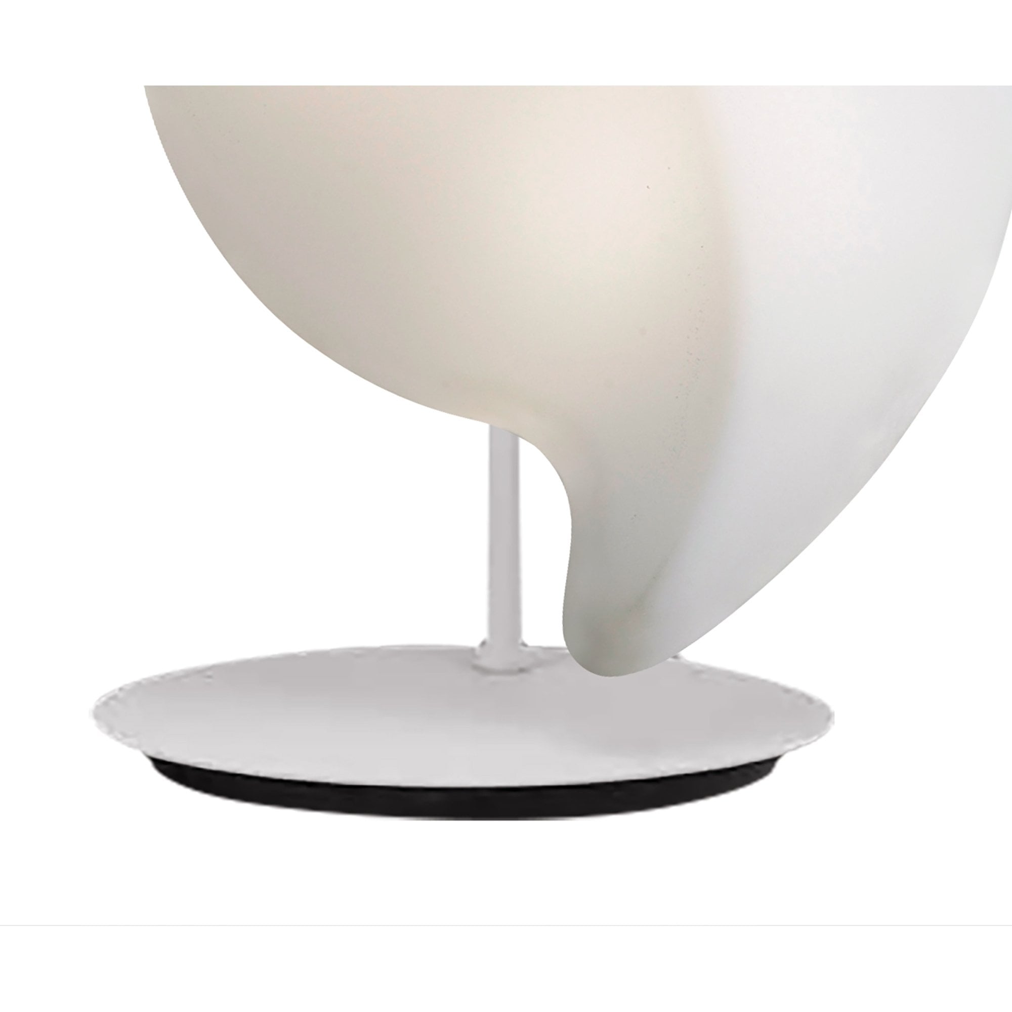 M3782 Natura Table Lamp 2 Light E27 Small Outdoor Matt White/Opal White