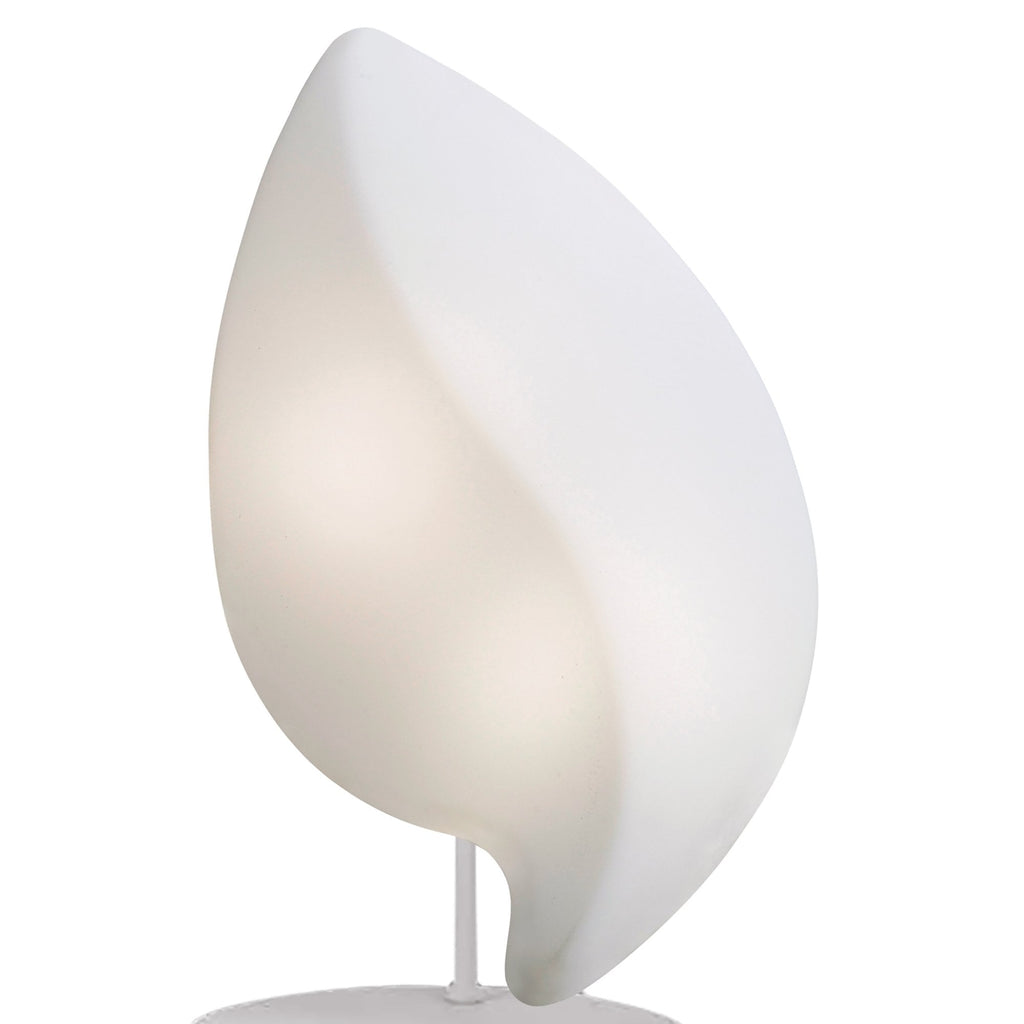 M3782 Natura Table Lamp 2 Light E27 Small Outdoor Matt White/Opal White