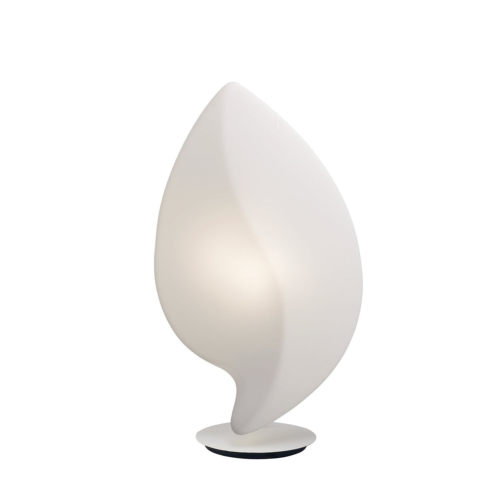 M3787 Natura Table Lamp 2 Light E27 Large Outdoor Matt White/Opal White
