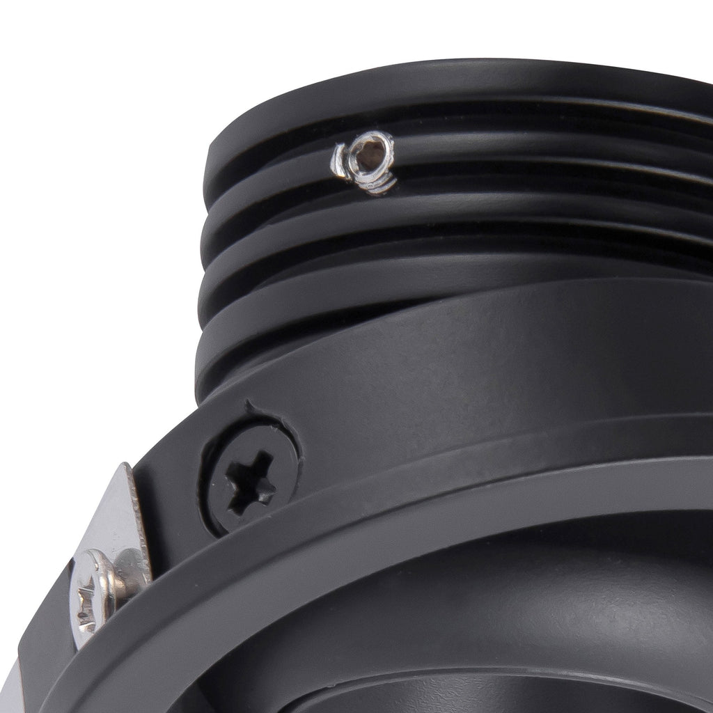M7453 Neptuno Recessed Spotlight Mini Swivel 3W LED Black