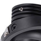 M7453 Neptuno Recessed Spotlight Mini Swivel 3W LED Black