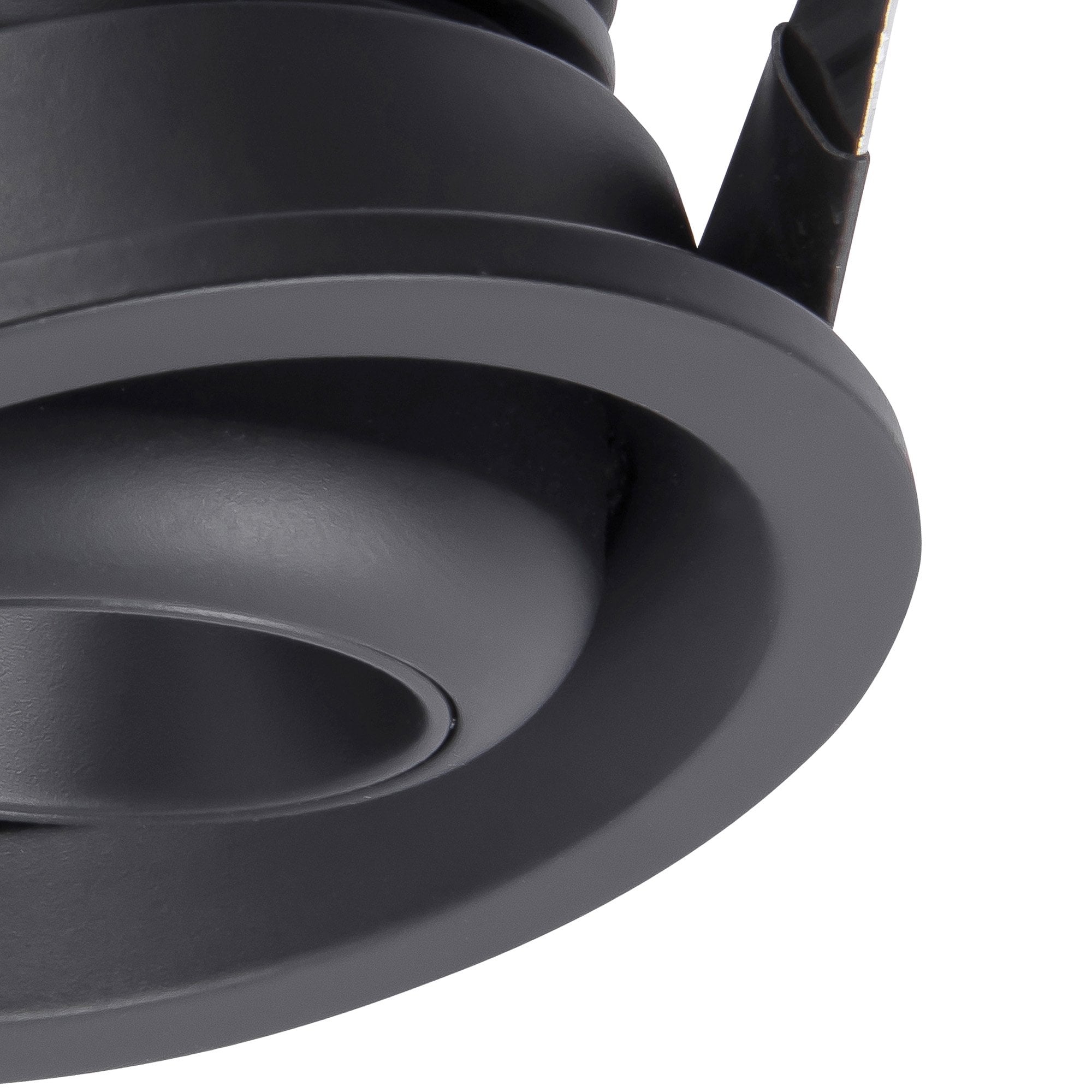M7453 Neptuno Recessed Spotlight Mini Swivel 3W LED Black