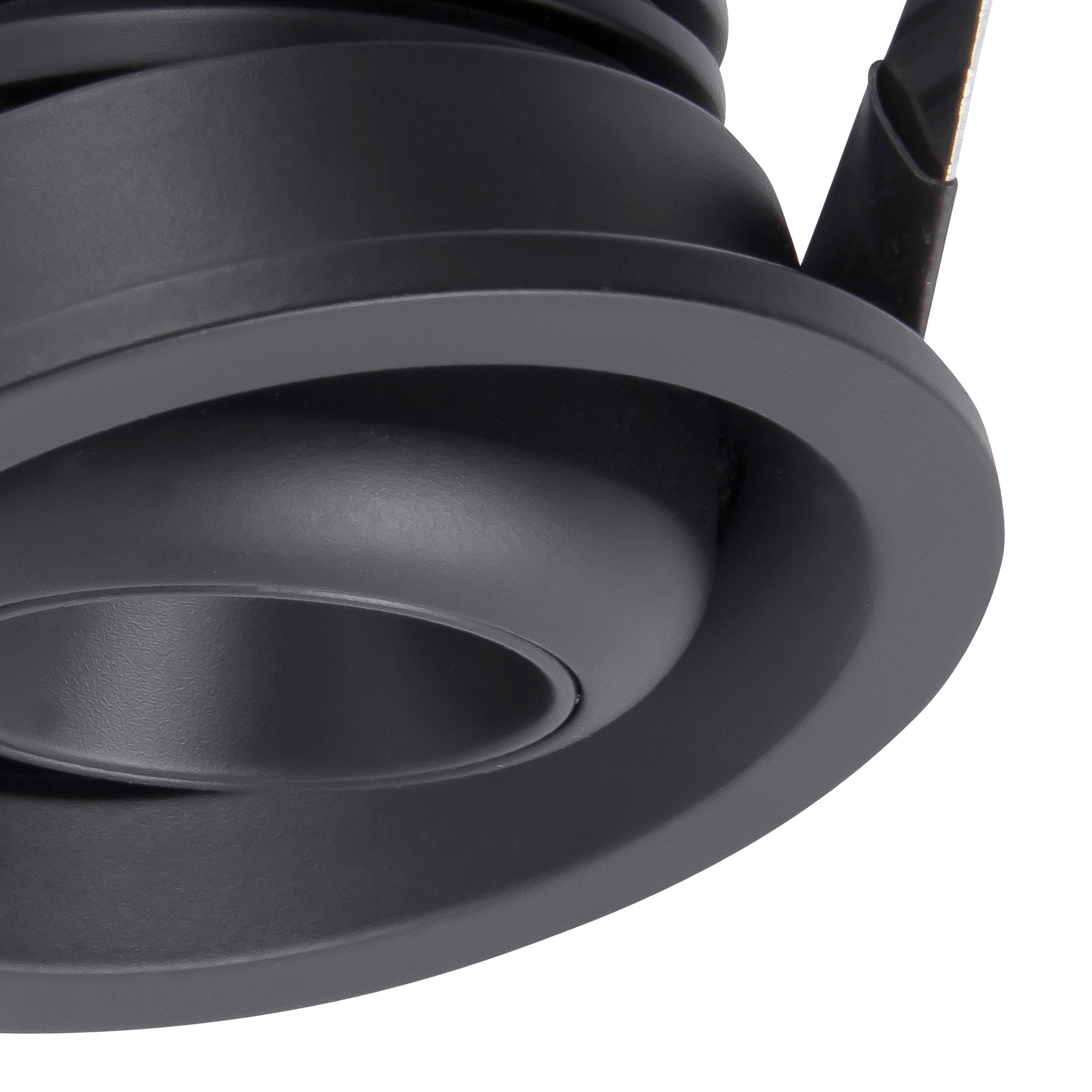 M7454 Neptuno Recessed Spotlight Mini Swivel 3W LED Black
