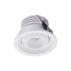 M7452 Neptuno Recessed Spotlight Mini Swivel 3W LED White