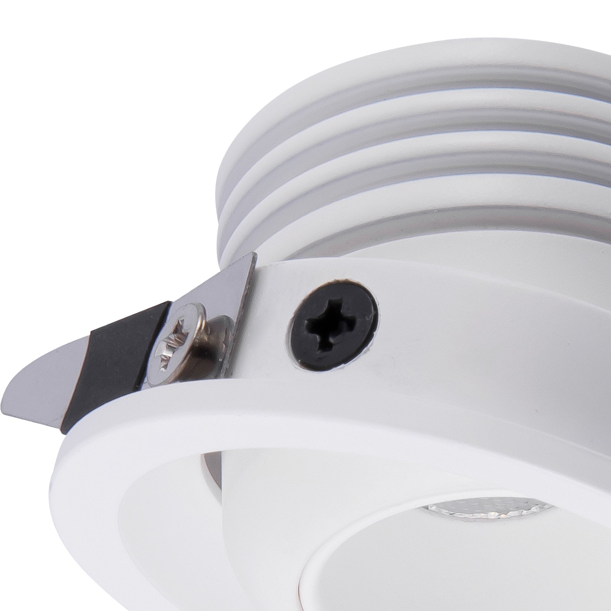 M7452 Neptuno Recessed Spotlight Mini Swivel 3W LED White