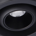 M7828 Neptuno Recessed Spotlight Mini Swivel 3W LED Black