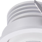 M7827 Neptuno Recessed Spotlight Mini Swivel 3W LED White