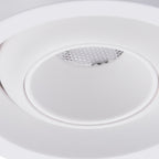 M7827 Neptuno Recessed Spotlight Mini Swivel 3W LED White