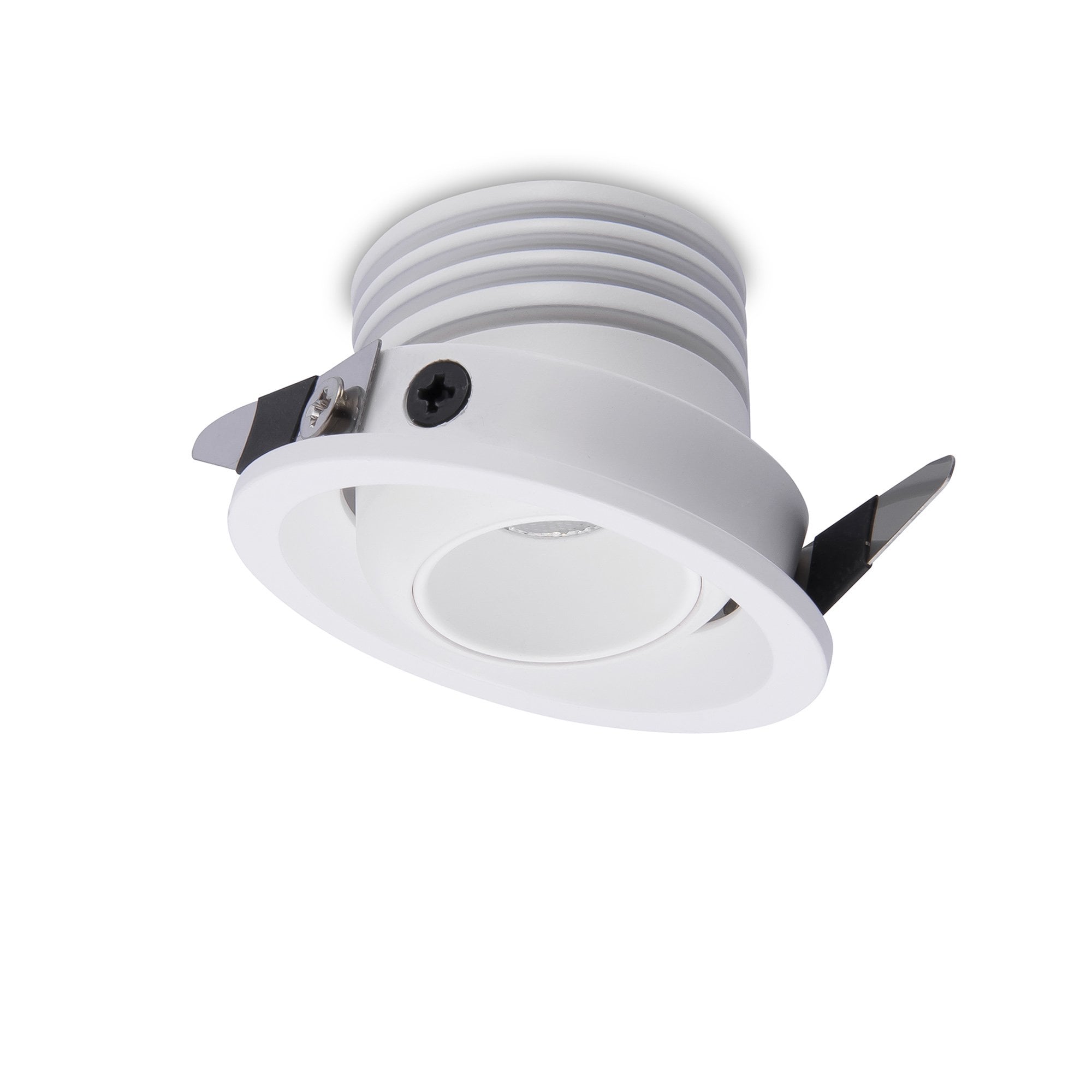 M7451 Neptuno Recessed Spotlight Mini Swivel 3W LED White