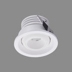 M7451 Neptuno Recessed Spotlight Mini Swivel 3W LED White