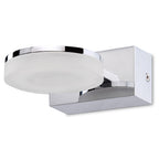 M8190/1 Nimbus Wall Lamp 1 Light 5W LED Polished Chrome/Frosted Acrylic