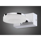 M8190/1 Nimbus Wall Lamp 1 Light 5W LED Polished Chrome/Frosted Acrylic