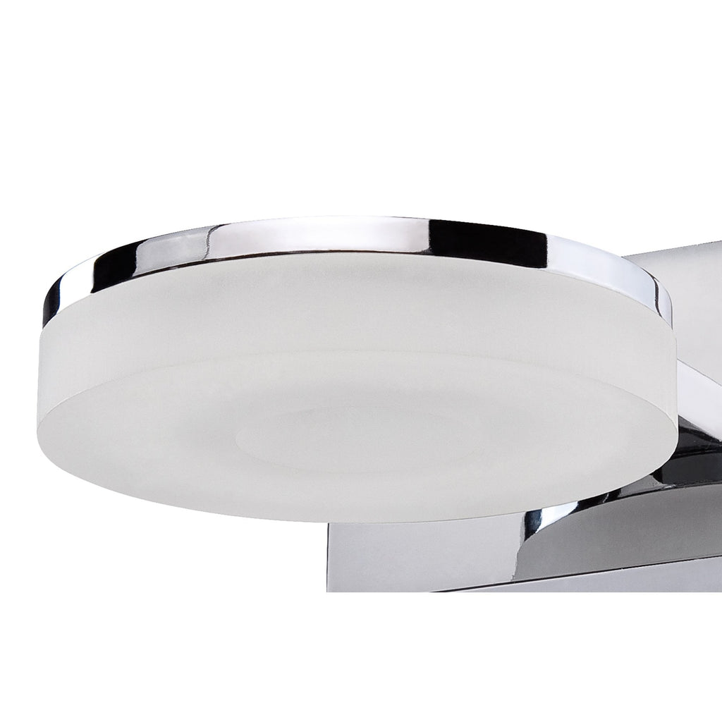 M8190/1 Nimbus Wall Lamp 1 Light 5W LED Polished Chrome/Frosted Acrylic