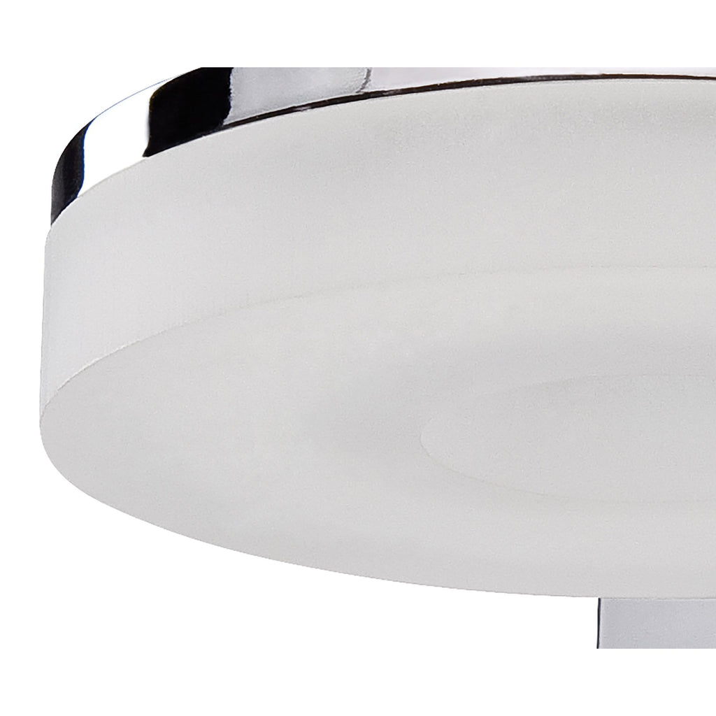 M8190/1 Nimbus Wall Lamp 1 Light 5W LED Polished Chrome/Frosted Acrylic