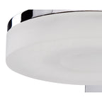 M8190/1 Nimbus Wall Lamp 1 Light 5W LED Polished Chrome/Frosted Acrylic