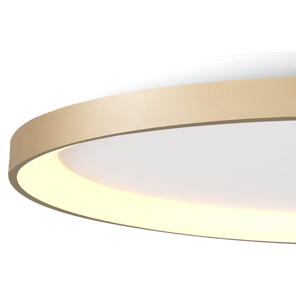 M8027 Niseko Ring Ceiling 78cm 58W LED Gold