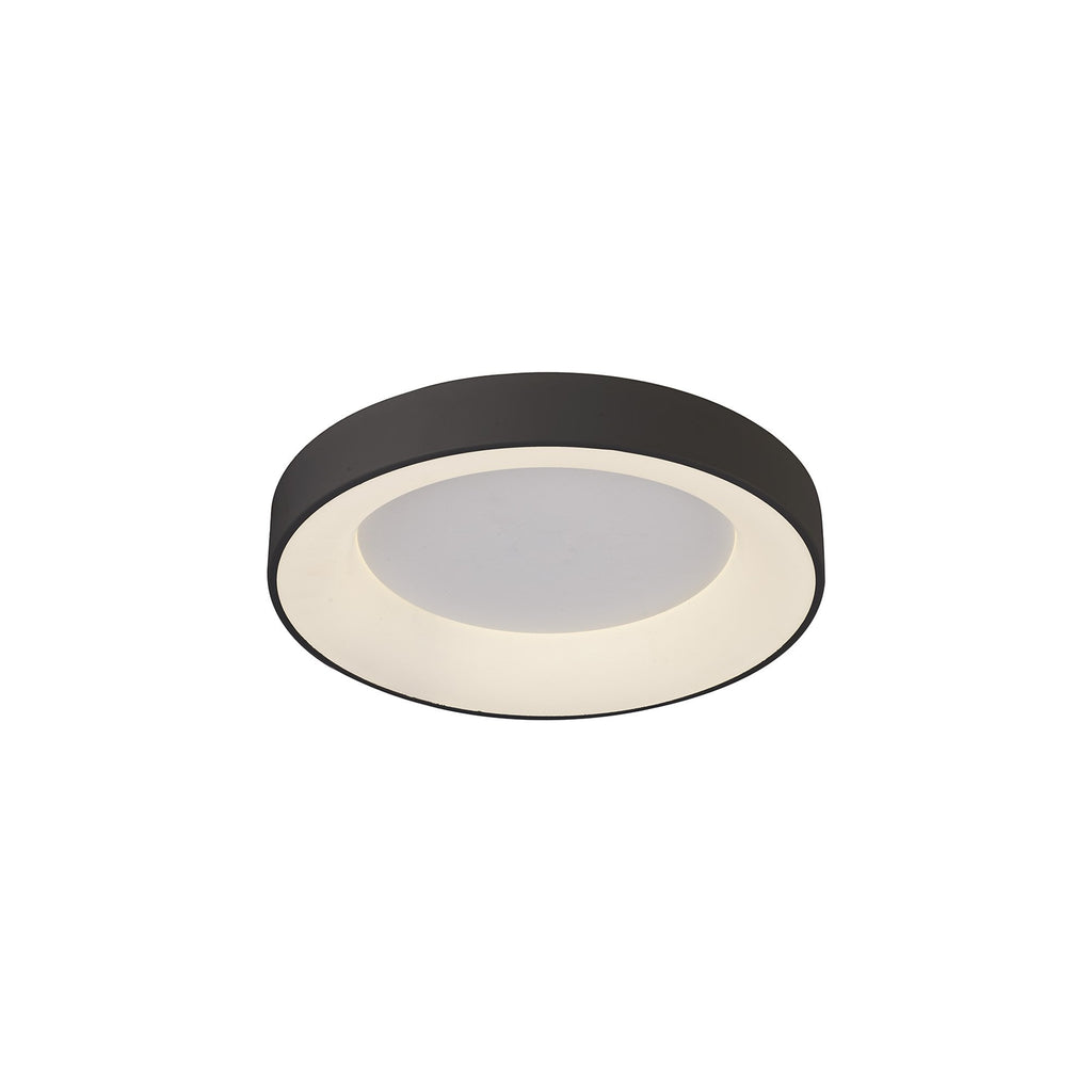 M8025 Niseko Ring Ceiling 45cm 30W LED Black