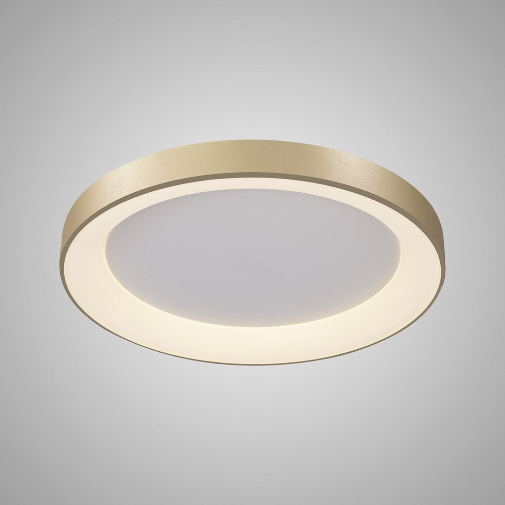 M8028 Niseko Ring Ceiling 65cm 48W LED Gold