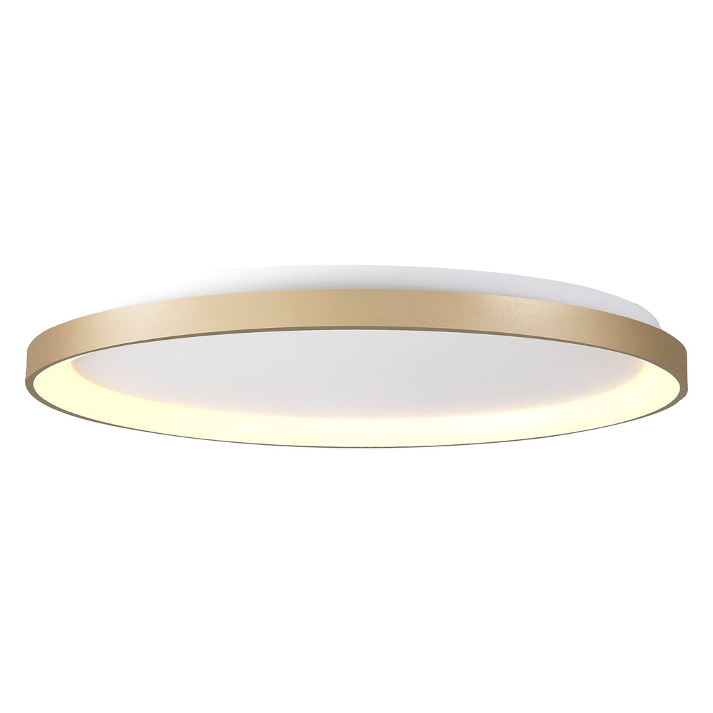 M8026 Niseko Ring Ceiling 90cm 78W LED Gold
