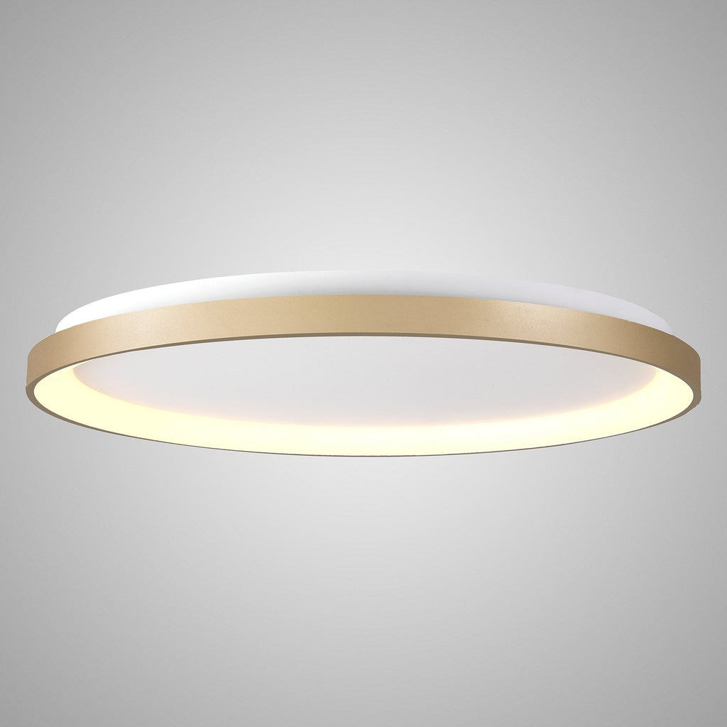 M8026 Niseko Ring Ceiling 90cm 78W LED Gold