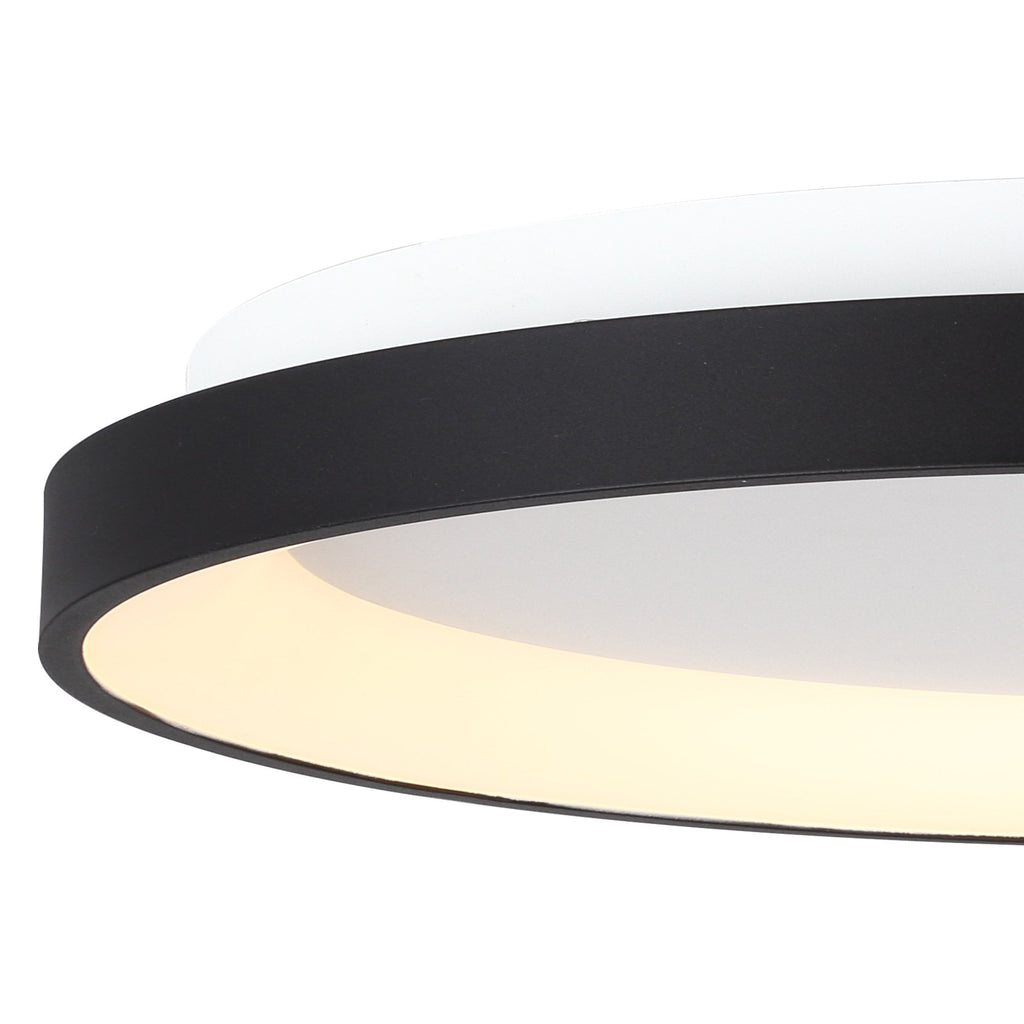 M8022 Niseko Ring Ceiling 90cm 78W LED Black