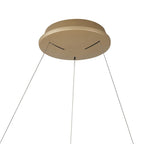 M7756 Niseko Ring Pendant 90cm 66W LED Remote Control Gold