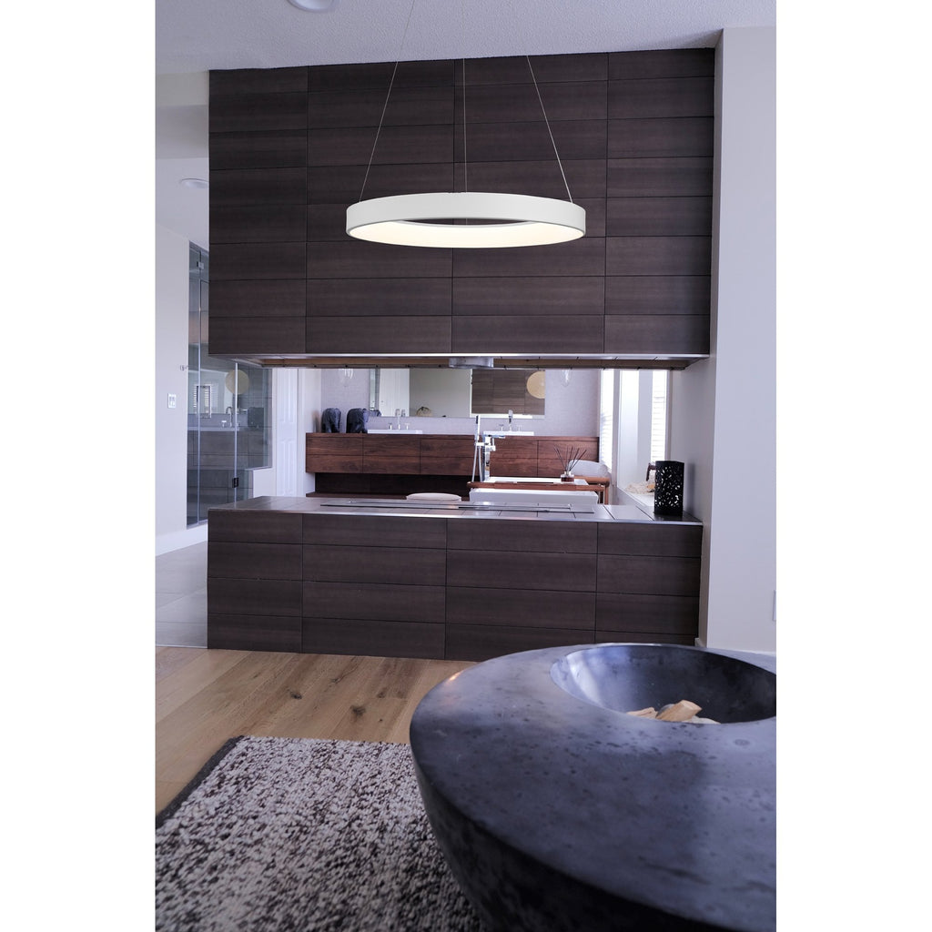 M8053 Niseko Triangular Ceiling 42cm 35W LED Black