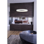 M8053 Niseko Triangular Ceiling 42cm 35W LED Black