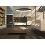 M8053 Niseko Triangular Ceiling 42cm 35W LED Black