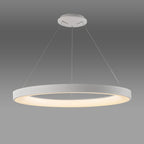M7750 Niseko Ring Pendant 90cm 66W LED Remote Control White