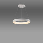 M7752 Niseko Ring Pendant 45cm 30W LED Remote Control White