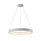 M7751 Niseko Ring Pendant 65cm 50W LED Remote Control White