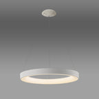 M7751 Niseko Ring Pendant 65cm 50W LED Remote Control White