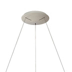 M7751 Niseko Ring Pendant 65cm 50W LED Remote Control White