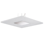 M8120/1 Notte Pendant 28W LED Square Polished Chrome/Frosted Acrylic