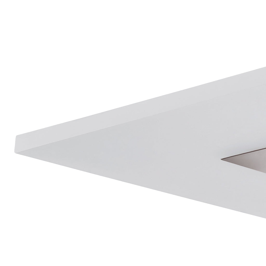 M8120/1 Notte Pendant 28W LED Square Polished Chrome/Frosted Acrylic