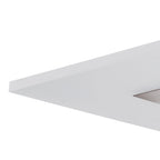 M8120/1 Notte Pendant 28W LED Square Polished Chrome/Frosted Acrylic