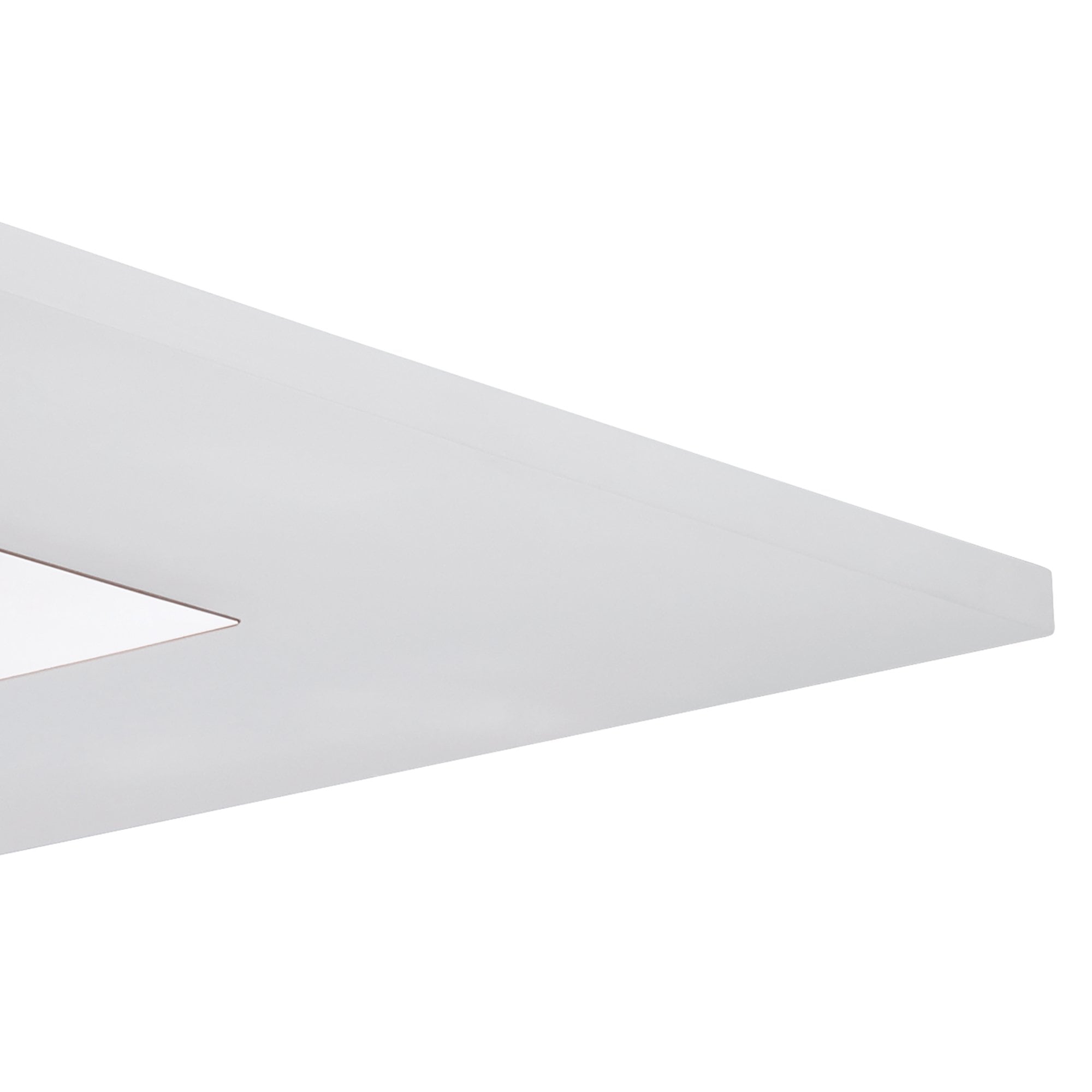 M8120/1 Notte Pendant 28W LED Square Polished Chrome/Frosted Acrylic