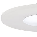 M8121/1 Notte Pendant 28W LED Round Polished Chrome/Frosted Acrylic