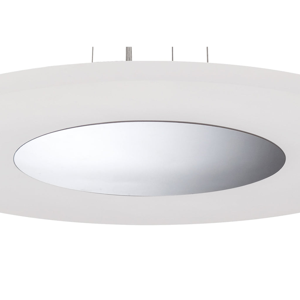 M8121/1 Notte Pendant 28W LED Round Polished Chrome/Frosted Acrylic
